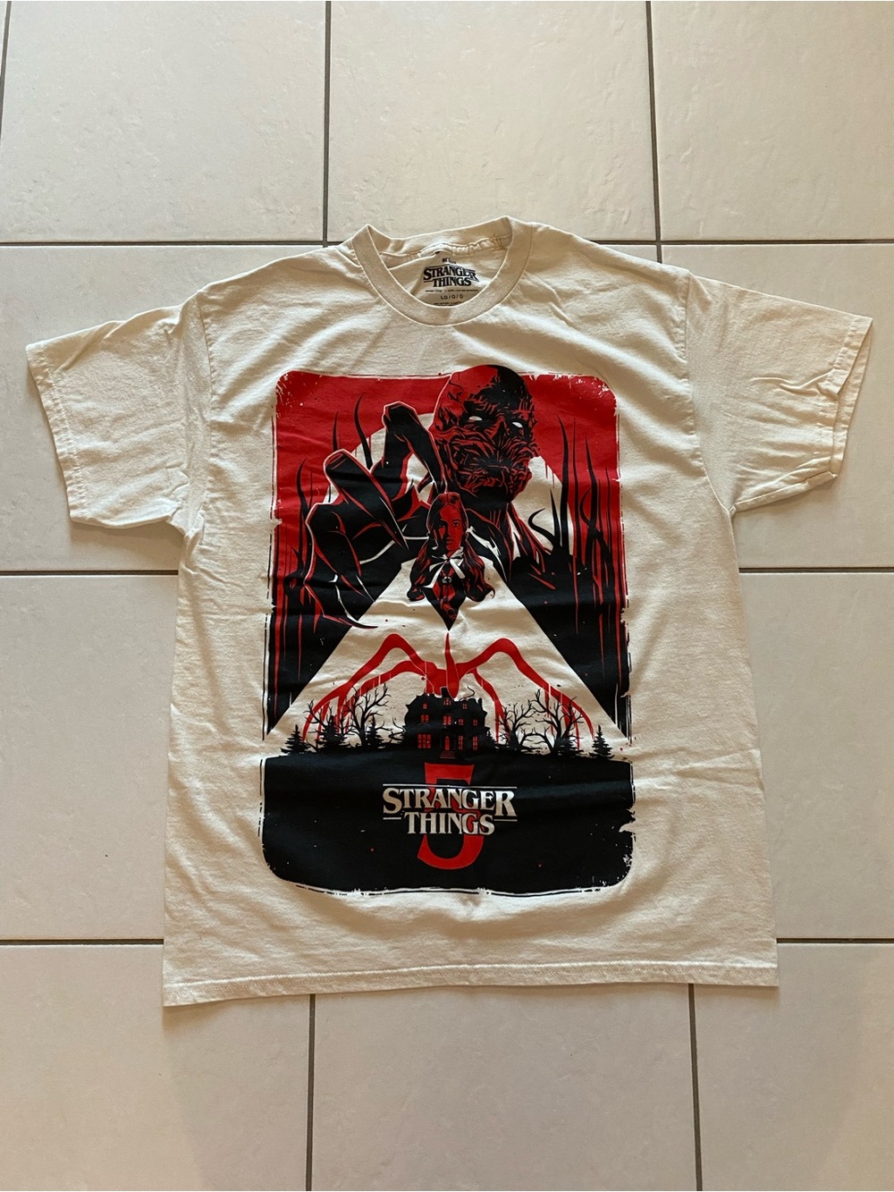 Stranger Things 5 Graphic Tee Holly & Vecna